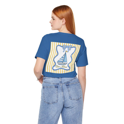 Adult Coquette Sailboat Tee - Bella Canvas