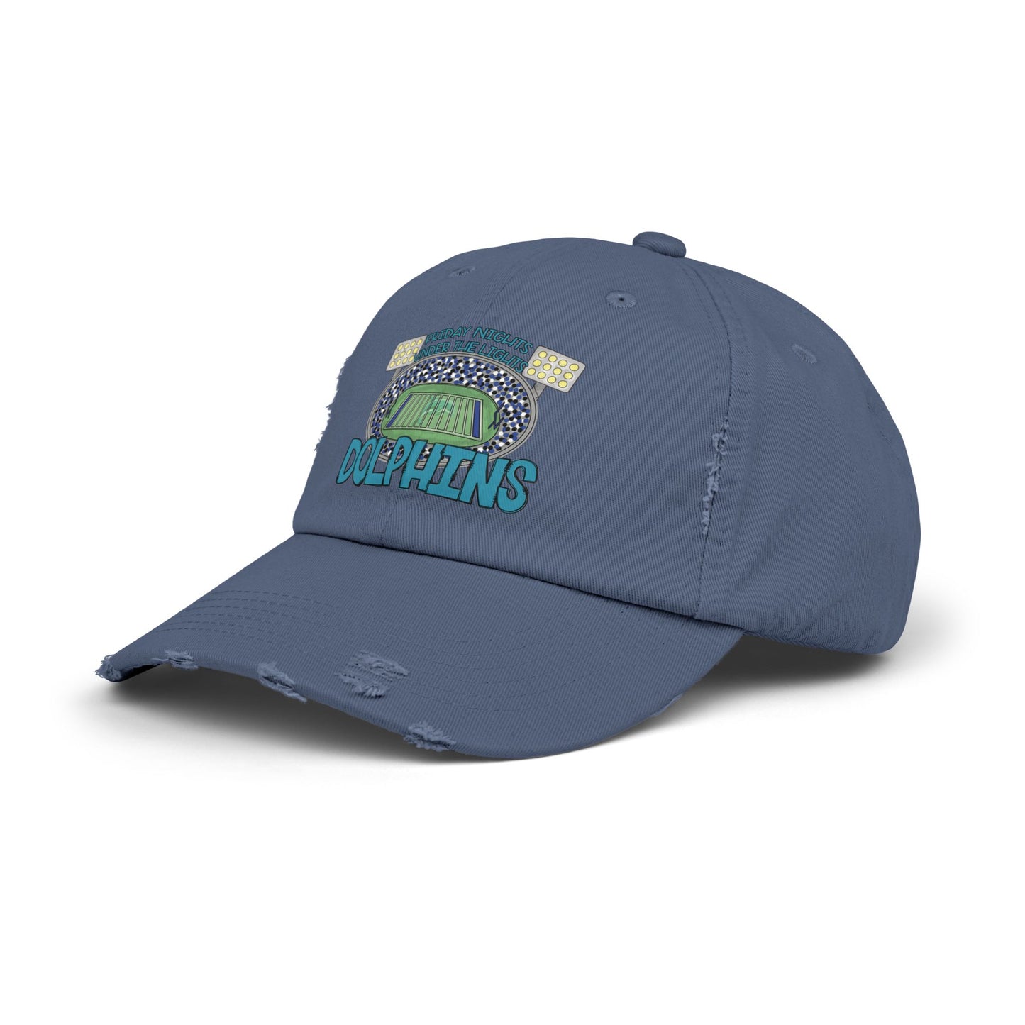 Dolphins Friday Night Lights Unisex Distressed Cap