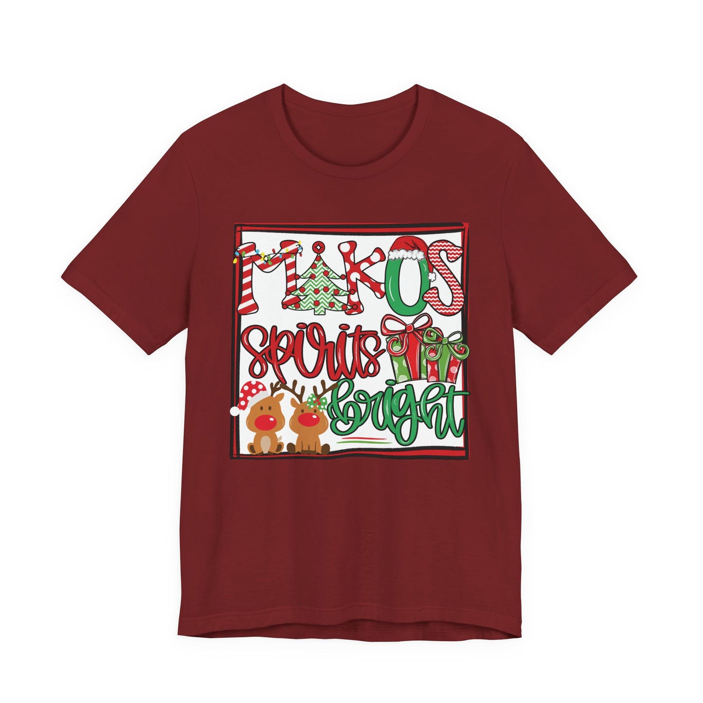 Makos Spirits Bright - Bella Canvas