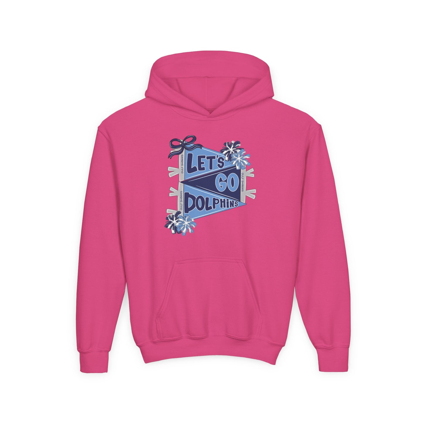 Youth Let's Go Dolphins Hoodie