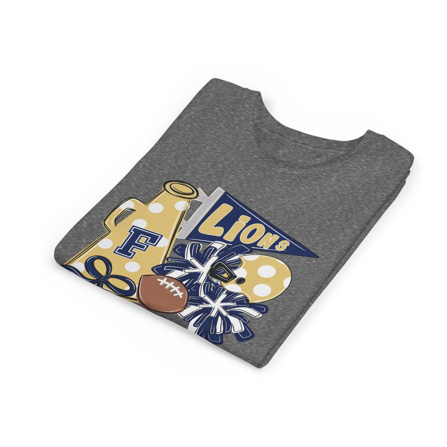 Youth Lions Spirit Football Tee