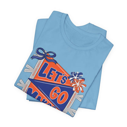 Adult Makos Let's Go Pennant Tee - Bella Canvas