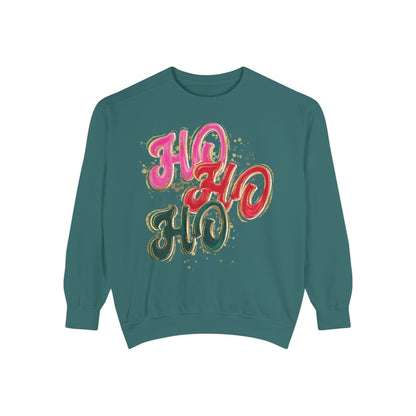 HO HO HO Sweatshirt Comfort Colors