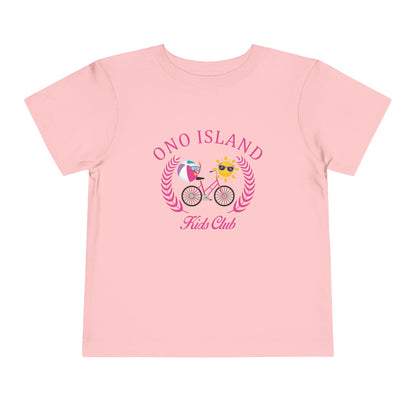 Ono Island Kids Club Toddler Pink Tee - Bella Canvas