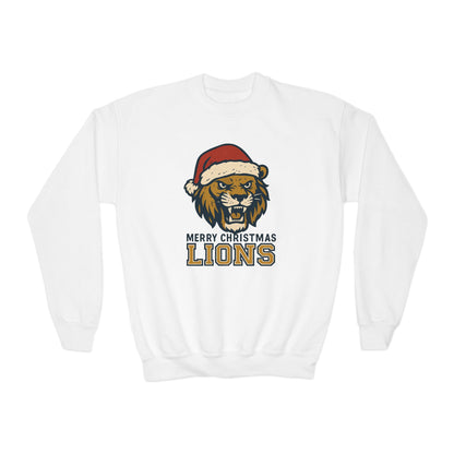 Merry Christmas Lions Sweatshirt - Gildan