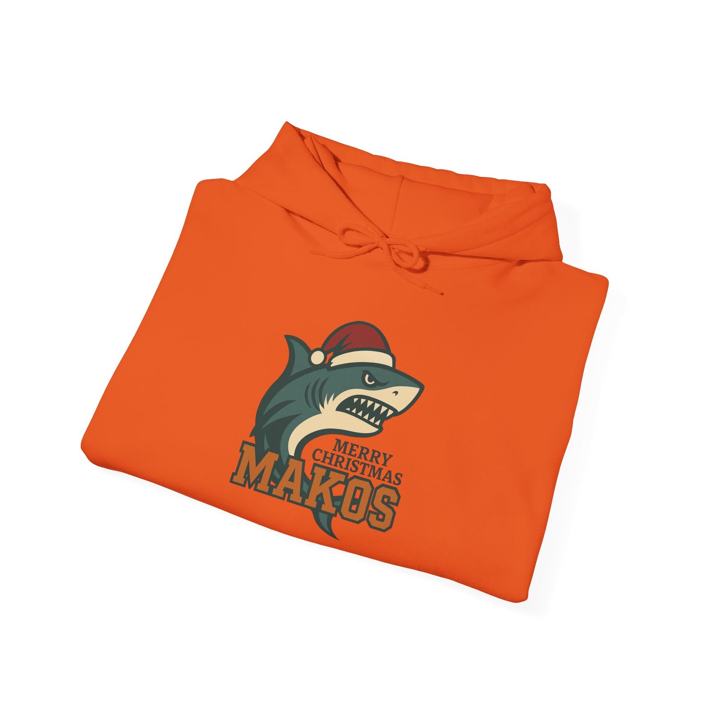 Merry Christmas Makos Hoodie - Gildan