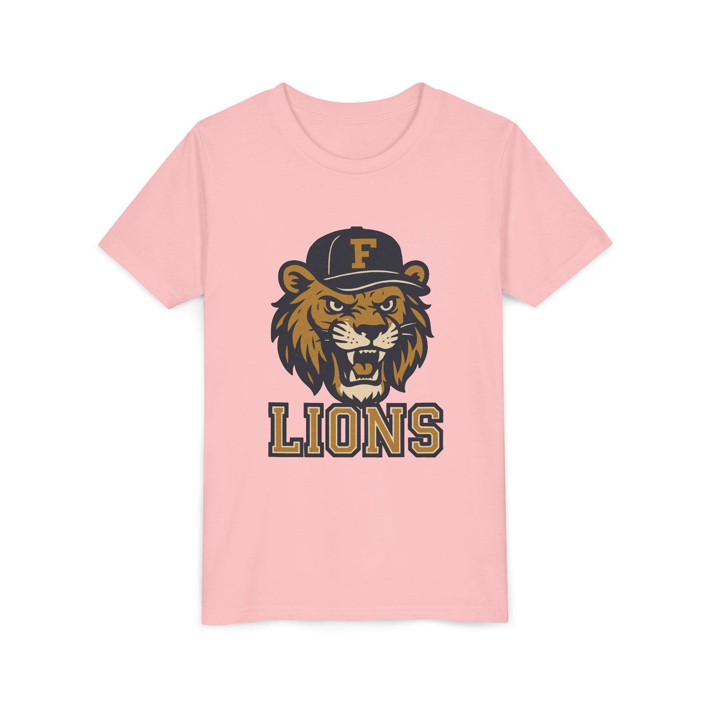 Youth Retro Roaring Lions Tee - Bella Canvas