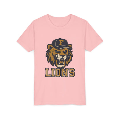 Youth Retro Roaring Lions Tee - Bella Canvas