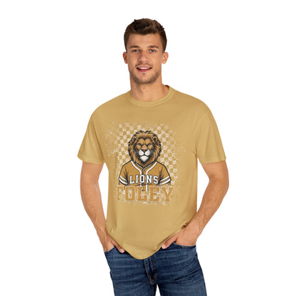 Foley Lions Grunge T-shirt - Comfort Colors