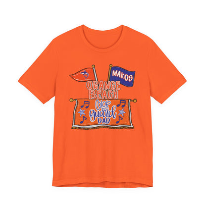 Adult Makos Color Guard Dad Tee - Bella Canvas