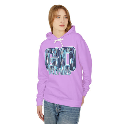 Adult Go Dolphins Hoodie - Comfort Colors