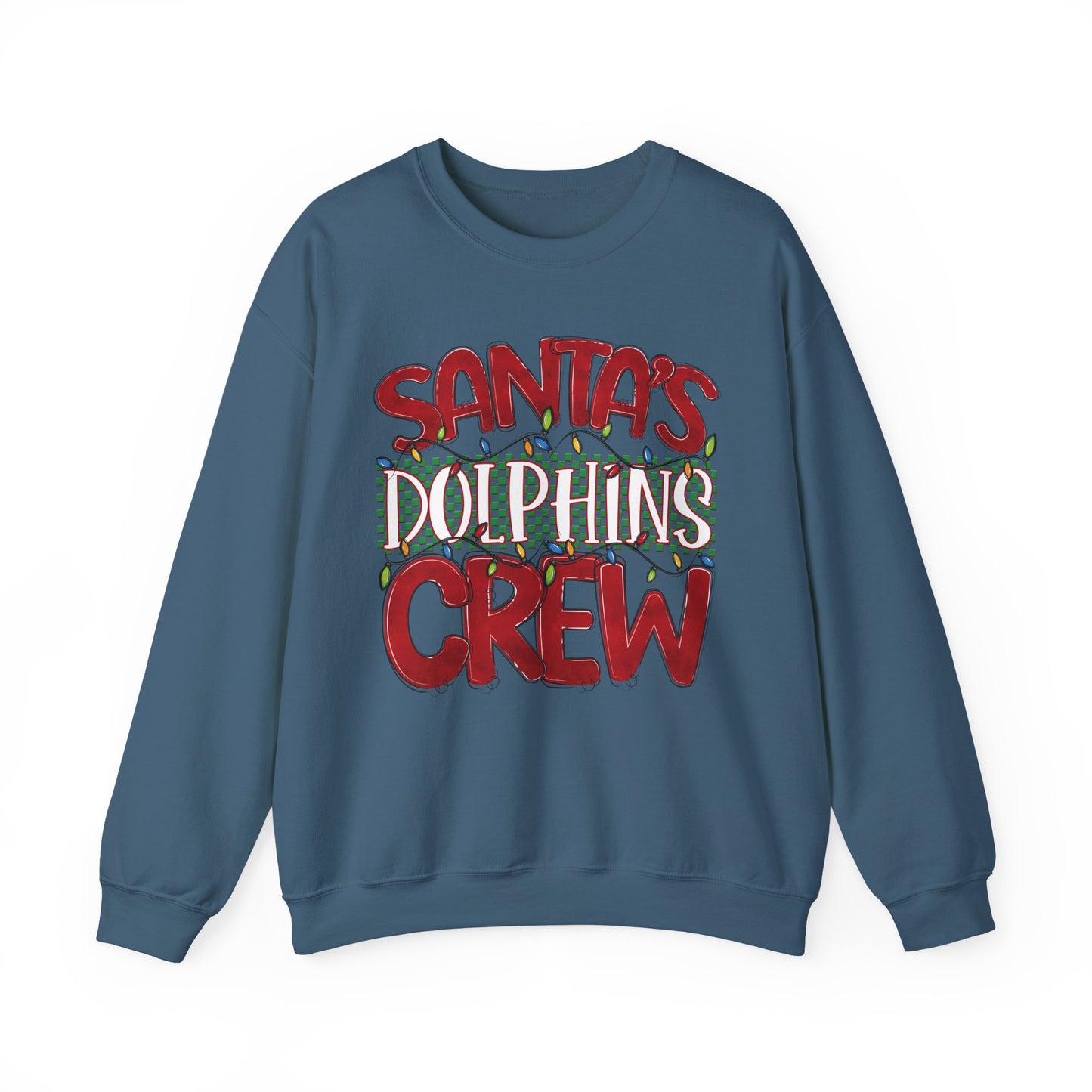 Santa's Dolphins Crew - Gildan