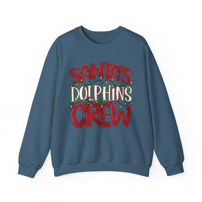 Santa's Dolphins Crew - Gildan
