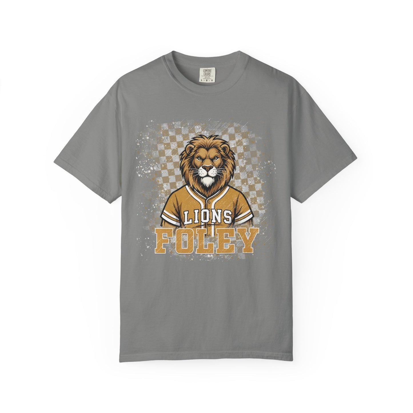 Foley Lions Grunge T-shirt - Comfort Colors