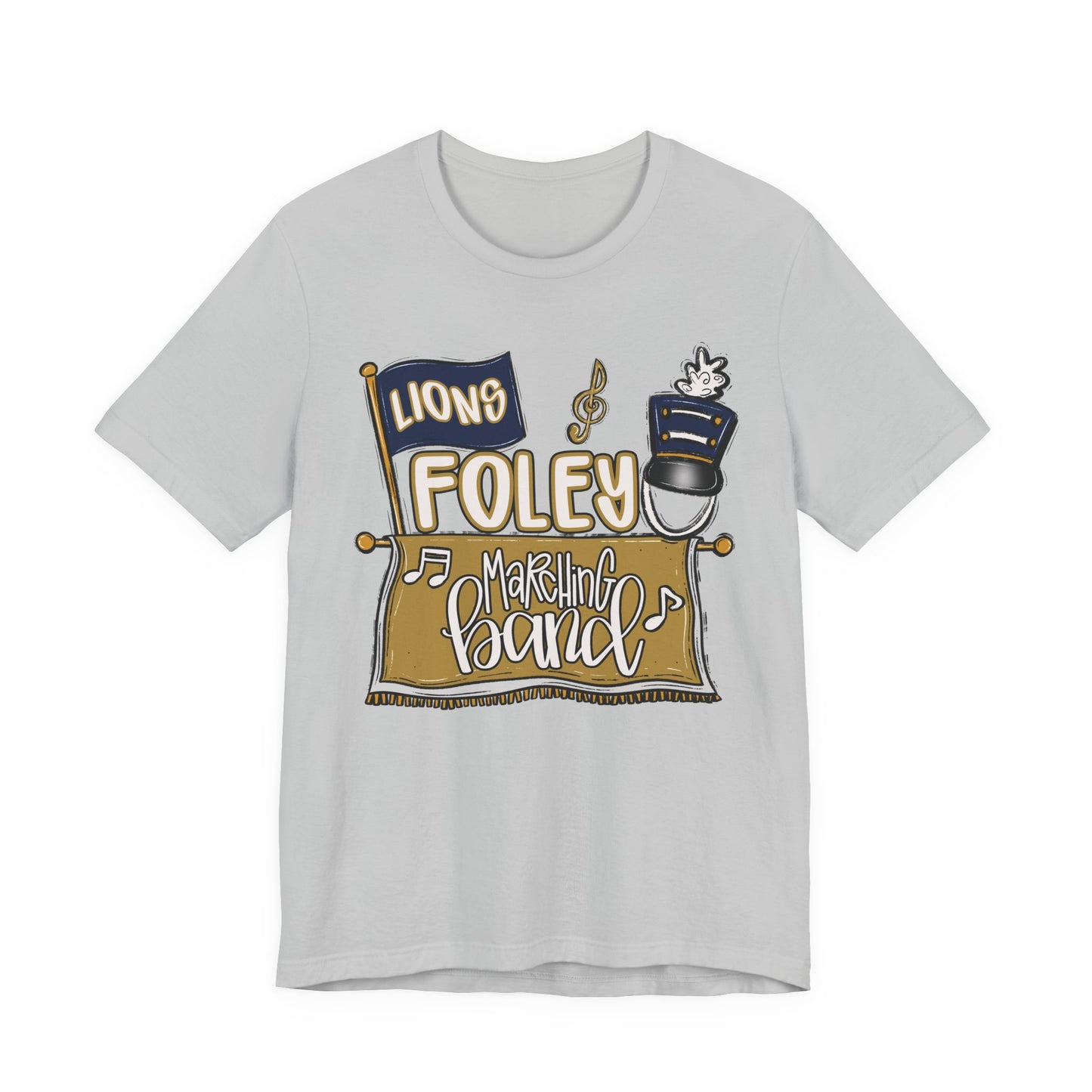 Adult Foley Marching Band Tee - Bella Canvas