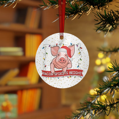 Bacon Spirits Bright Ornament