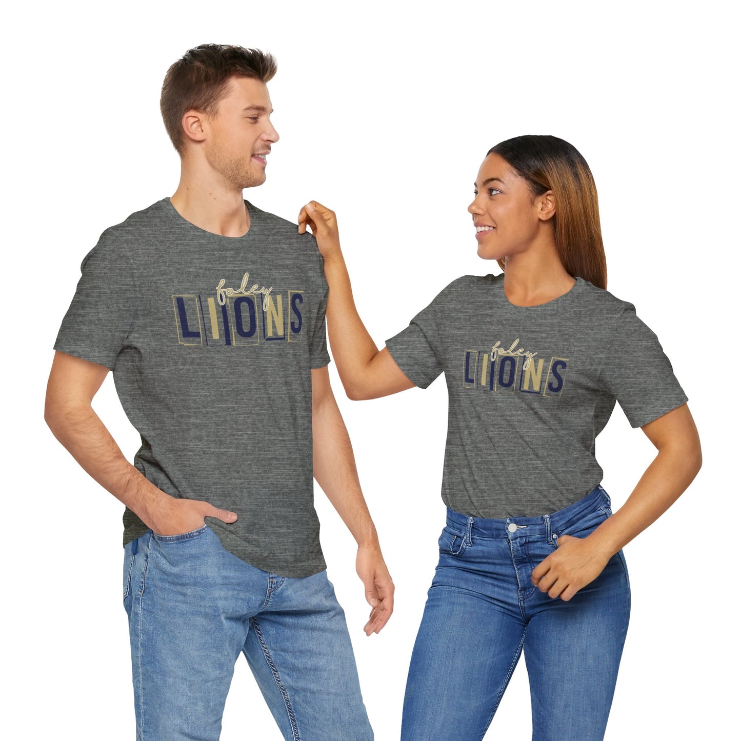 Foley Lions Boxy Tee - Bella Canvas