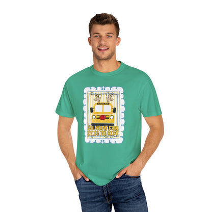 Christmas Bus Driver Tee - Comfort Colors