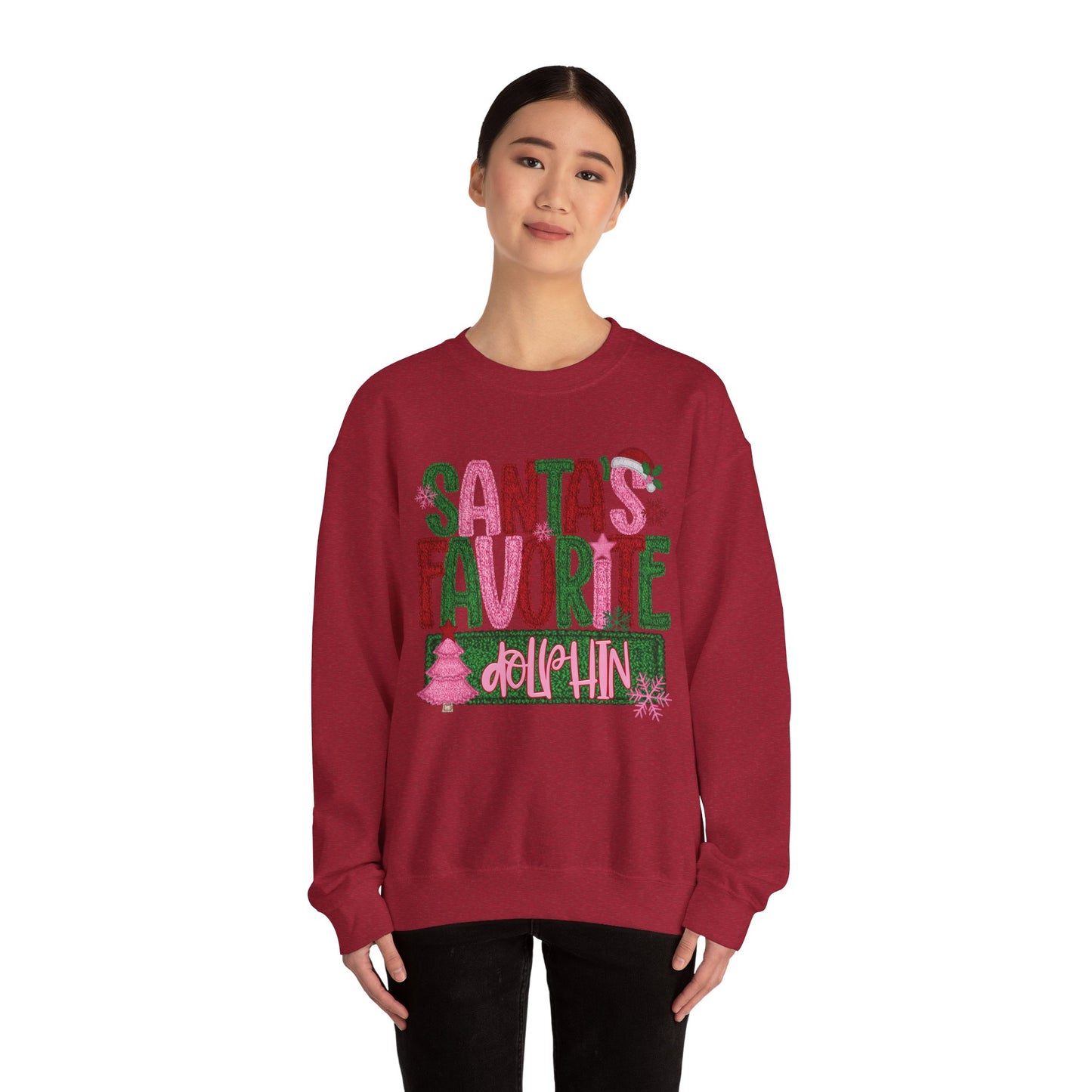 Santa's Favorite Dolphin - Gildan
