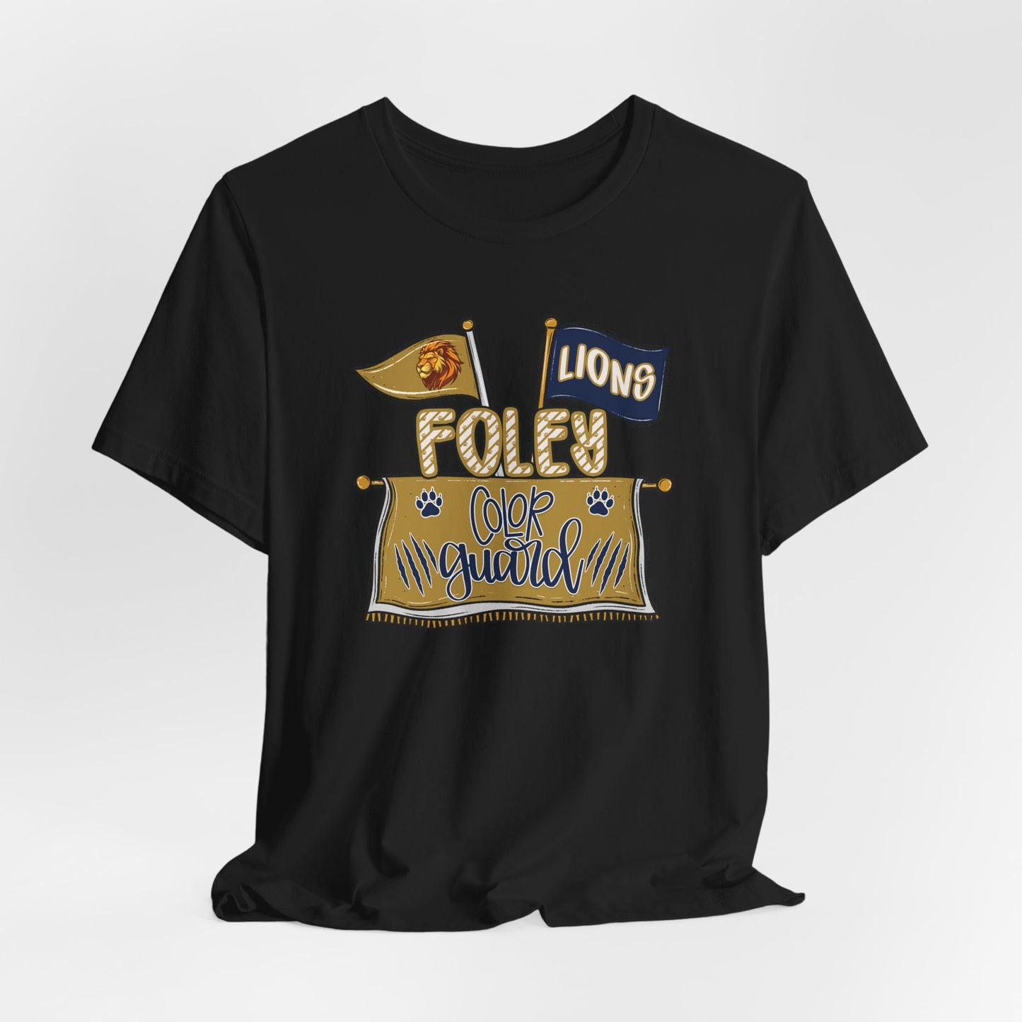 Foley Lions Color Guard Jersey Tee - Bella Canvas
