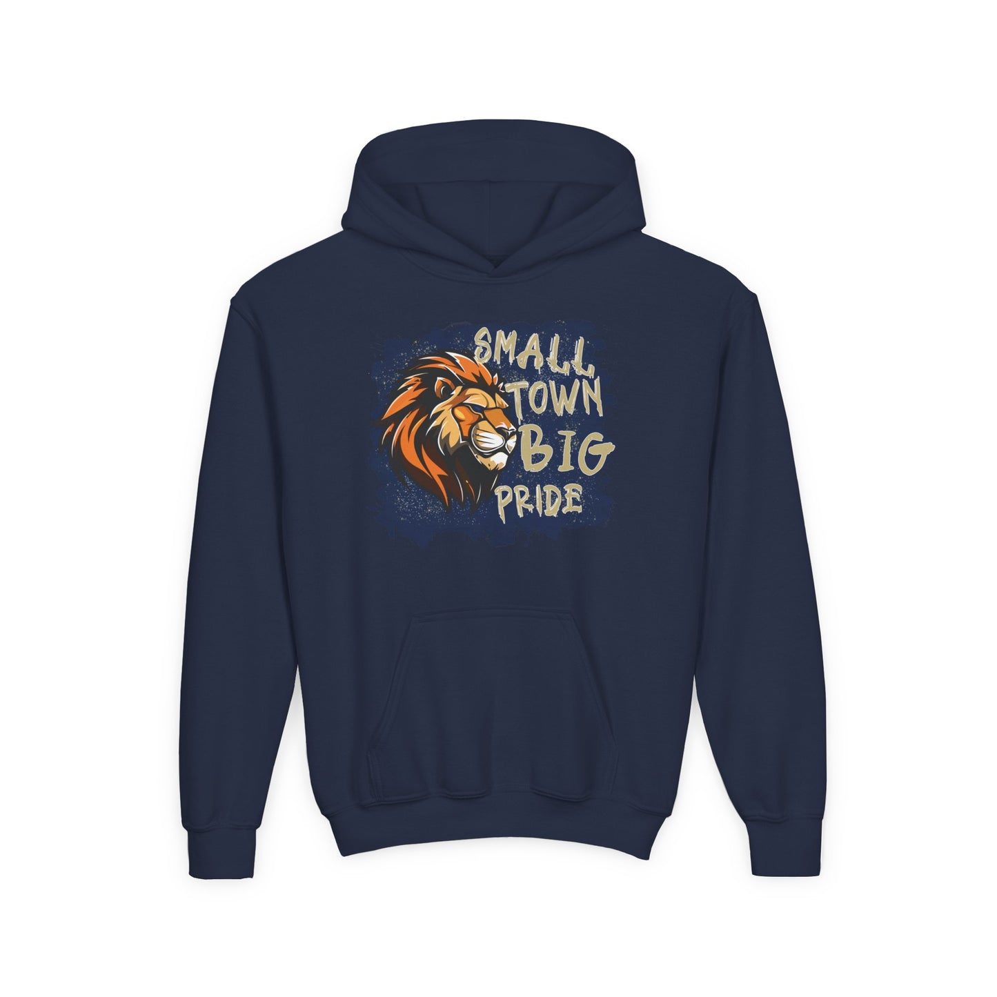 Youth Lion Small Town Big Pride Hoodie