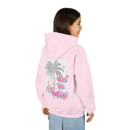 Deck the Palms Hoodie - Gildan