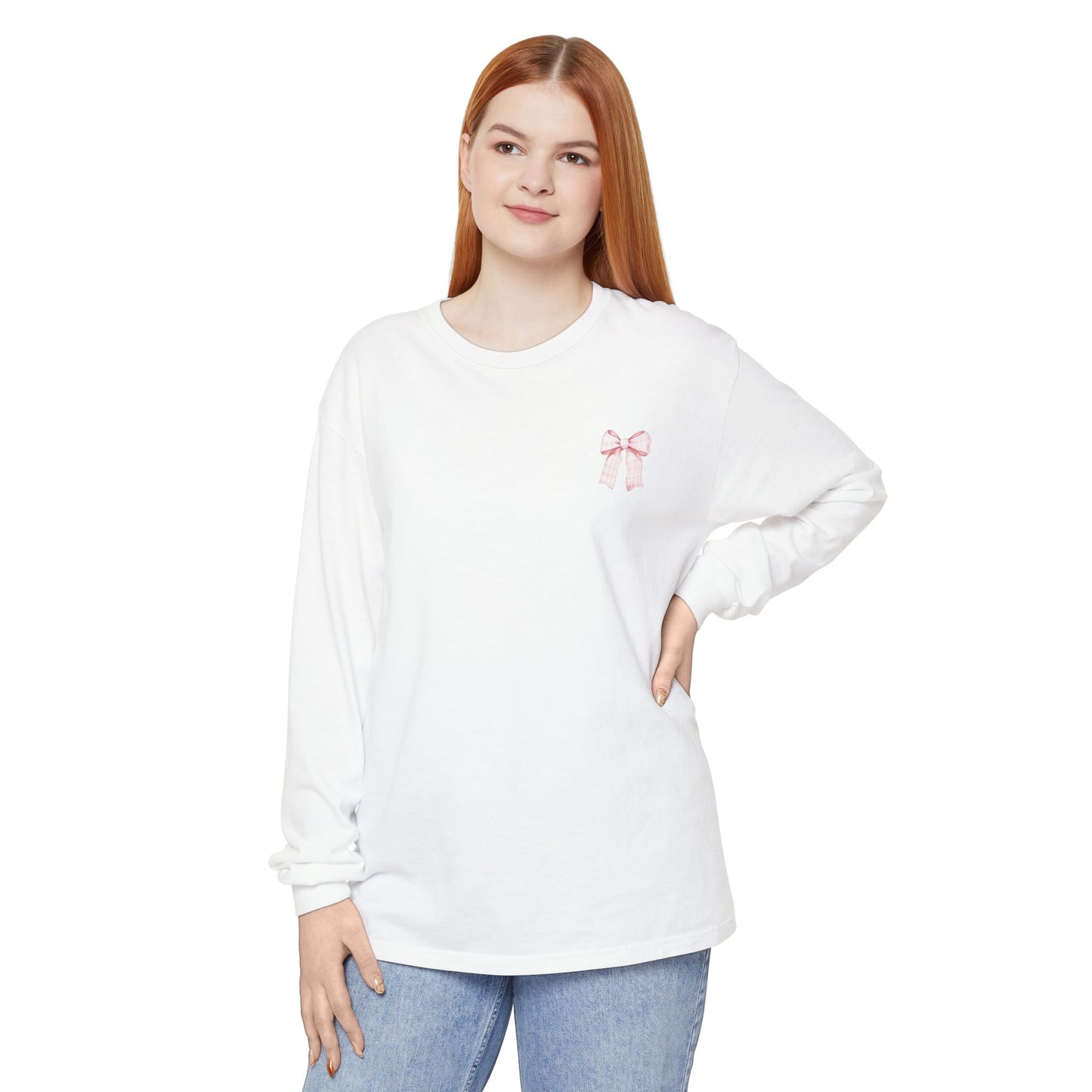 Holly Jolly Long Sleeve Tee - Comfort Colors