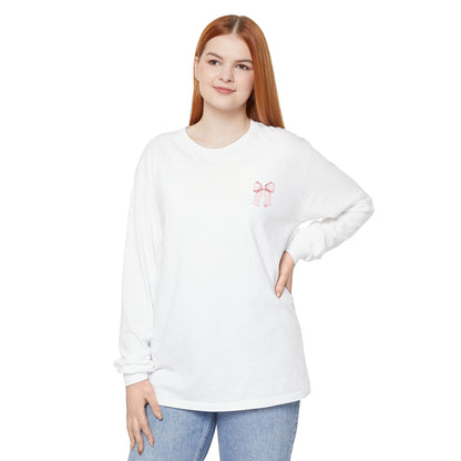 Holly Jolly Long Sleeve Tee - Comfort Colors