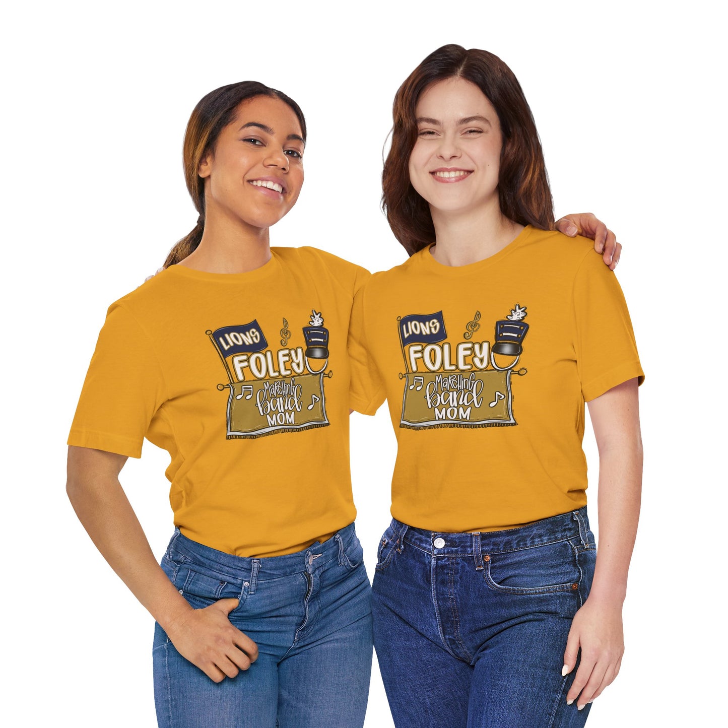 Adult Foley Lion Mom Tee - Bella Canvas