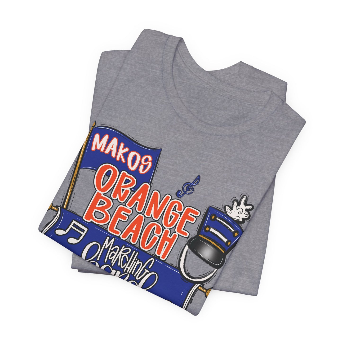 Adult Makos Marching Band Mom - Bella Canvas
