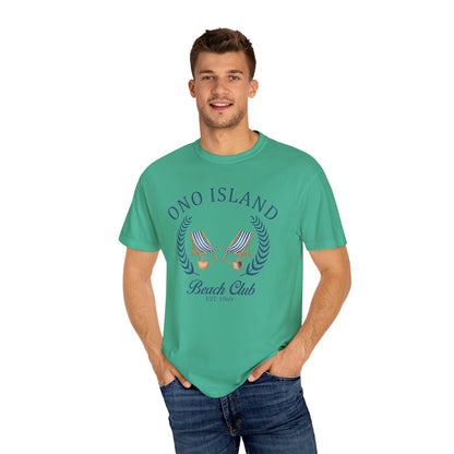 Ono Island Beach Club T-Shirt - Comfort Colors