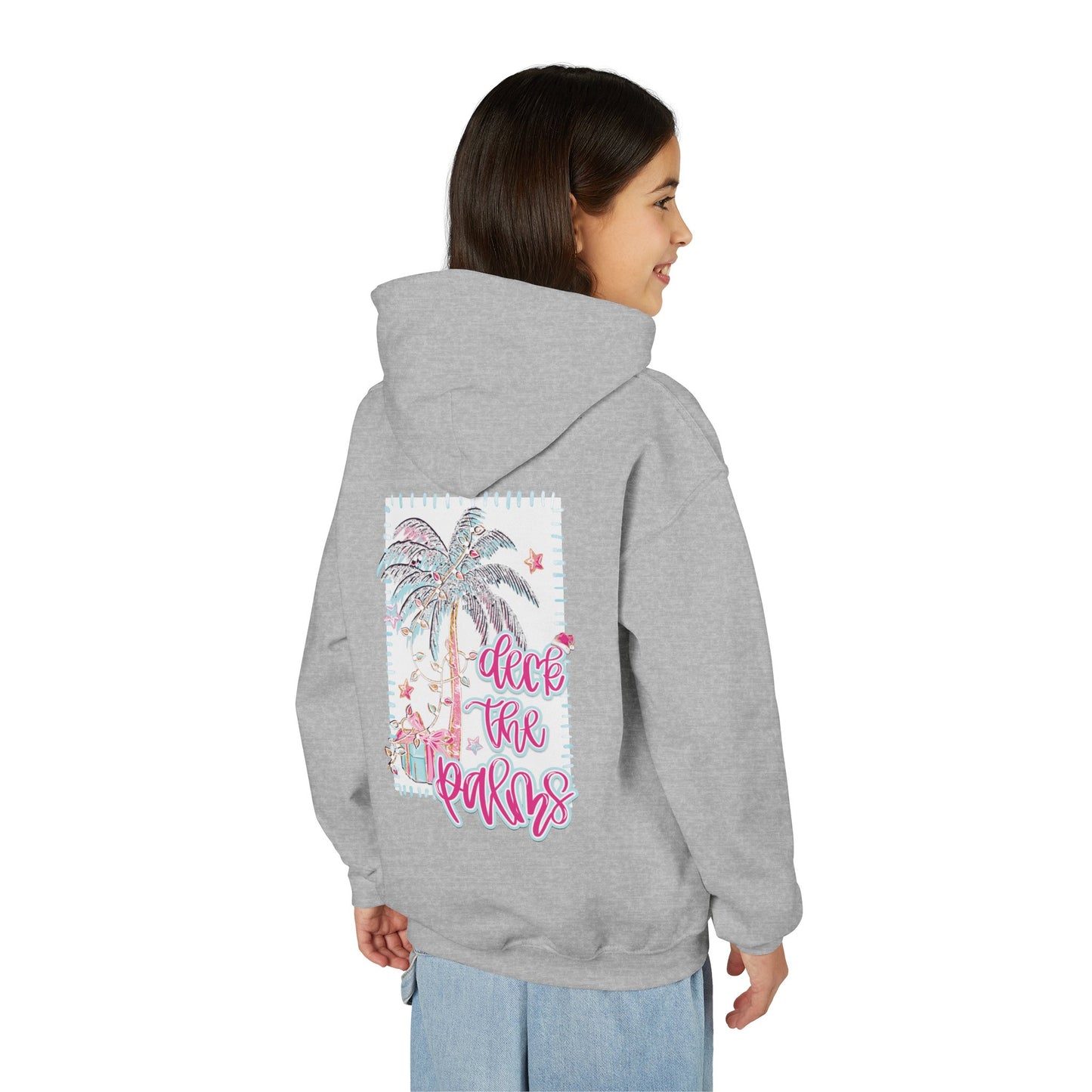 Deck the Palms Hoodie - Gildan