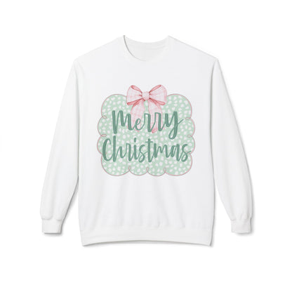 Merry Christmas Fleece Sweatshirt - Gildan