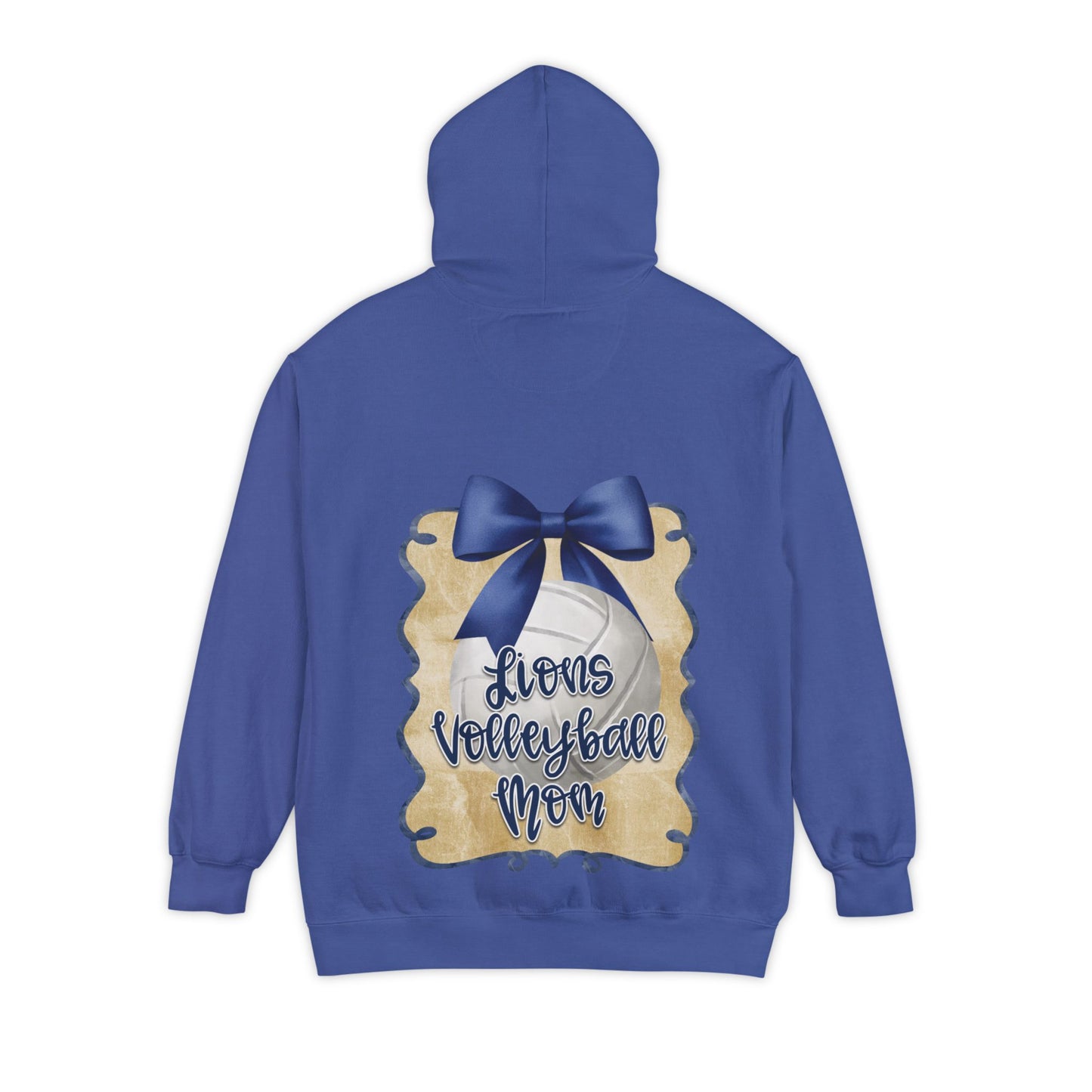 Foley Lions Volleyball Mom Hoodie - Comfort Colors