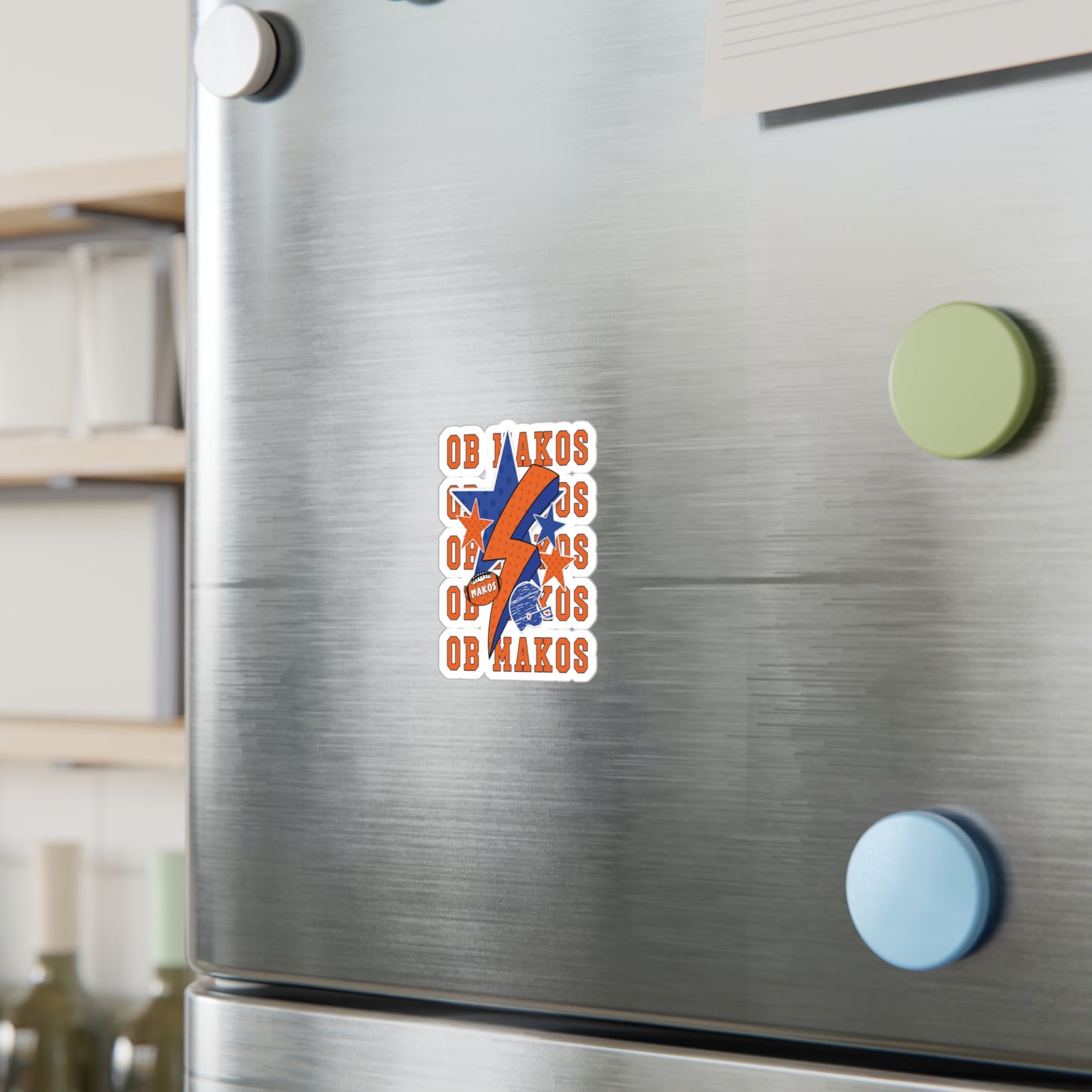 Makos Football Spirit Vinyl Decals