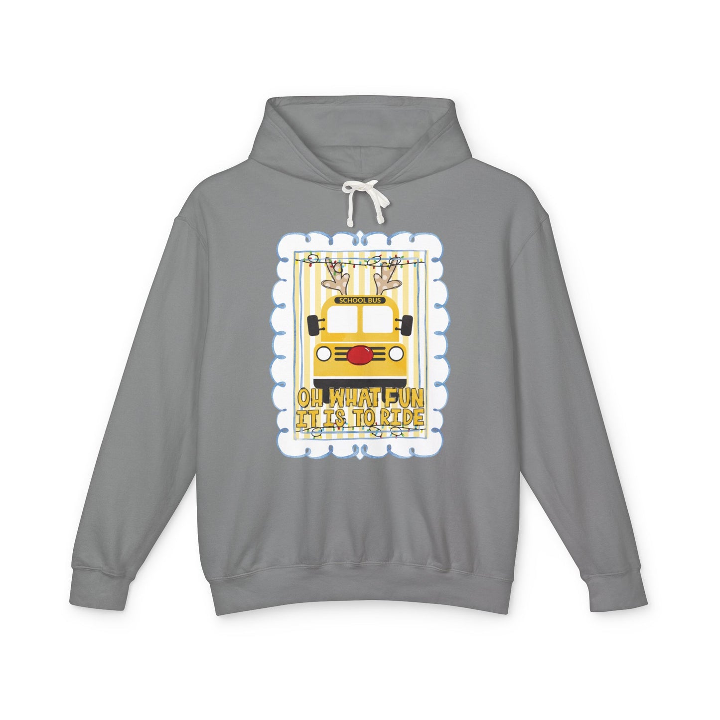 Christmas Bus Driver Hoodie -  Comfort Colors