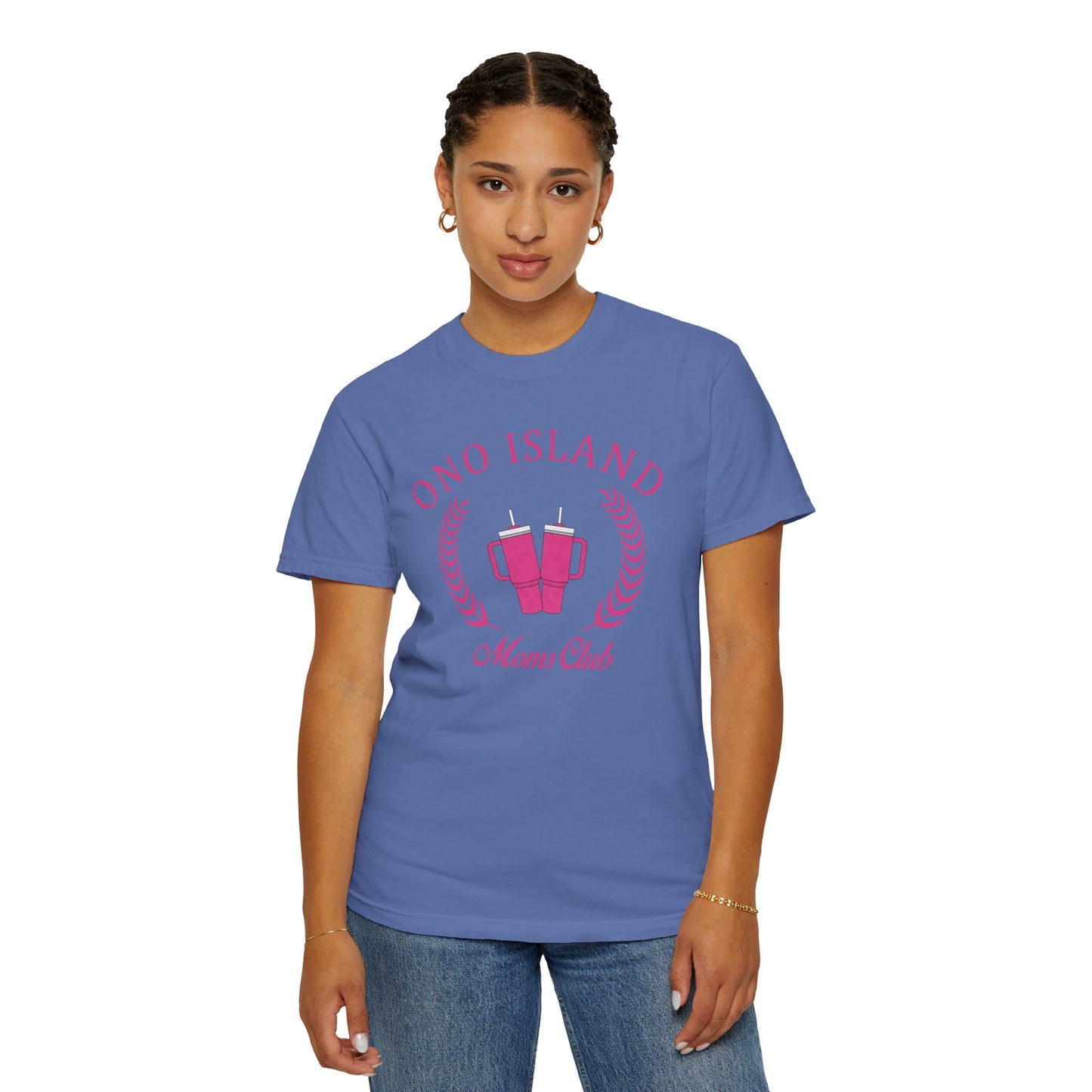 Ono Moms Club Pink Cups - Comfort Colors