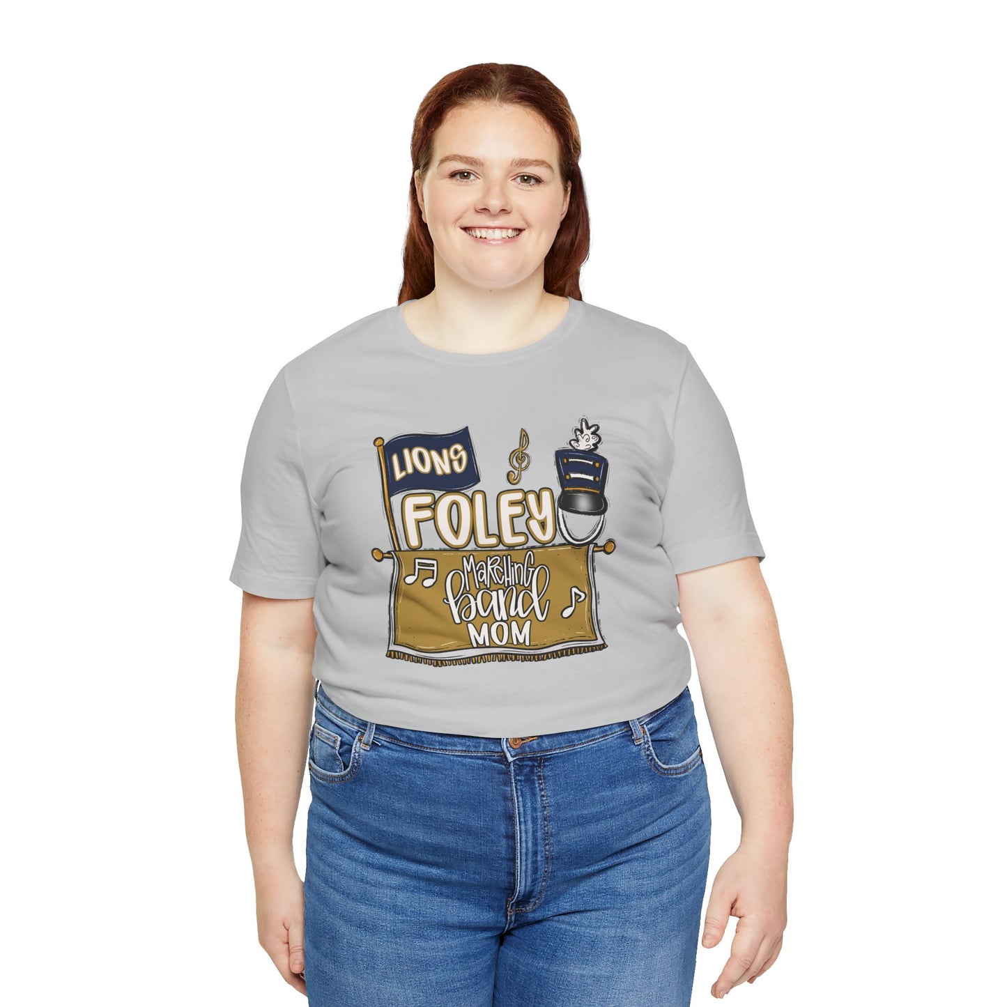 Adult Foley Lion Mom Tee - Bella Canvas