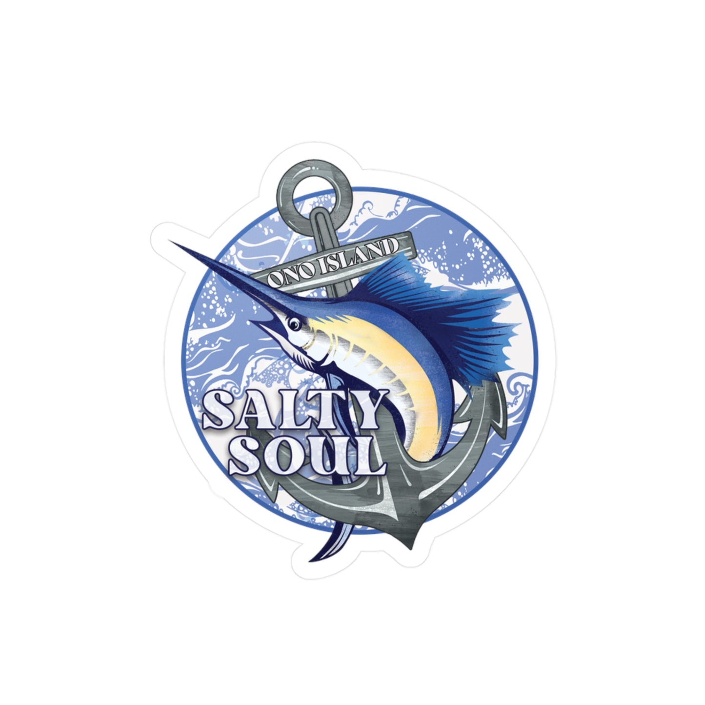 Salty Soul Vinyl Decals