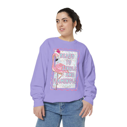 Flamingo Jingle & Flamingle Christmas Sweatshirt