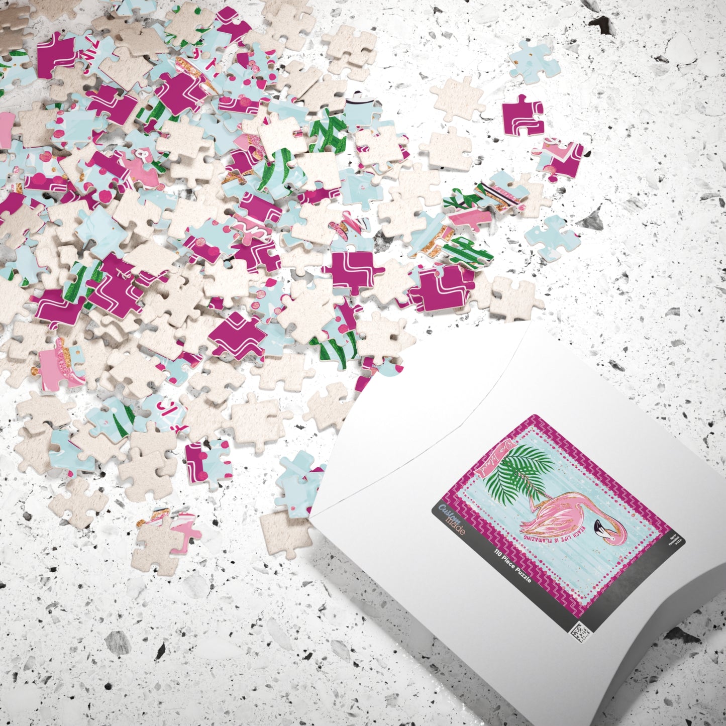 Ono Island Flamingo Puzzle | 110-1014 Piece Jigsaw |