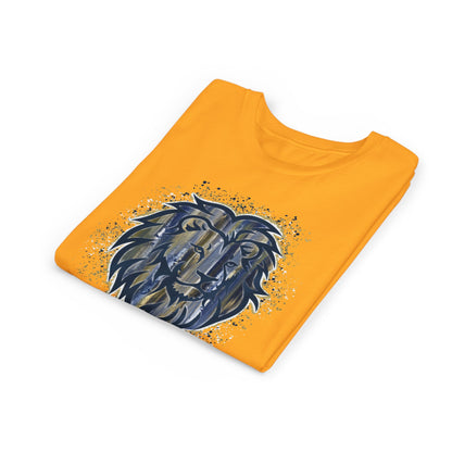 Youth Lions Custom Painted T