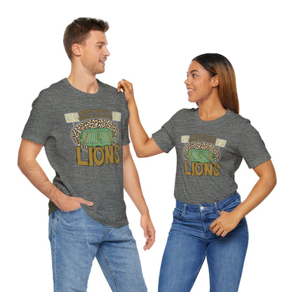 Adult LionsFriday Nights Under the Lights Tee - Bella Canvas