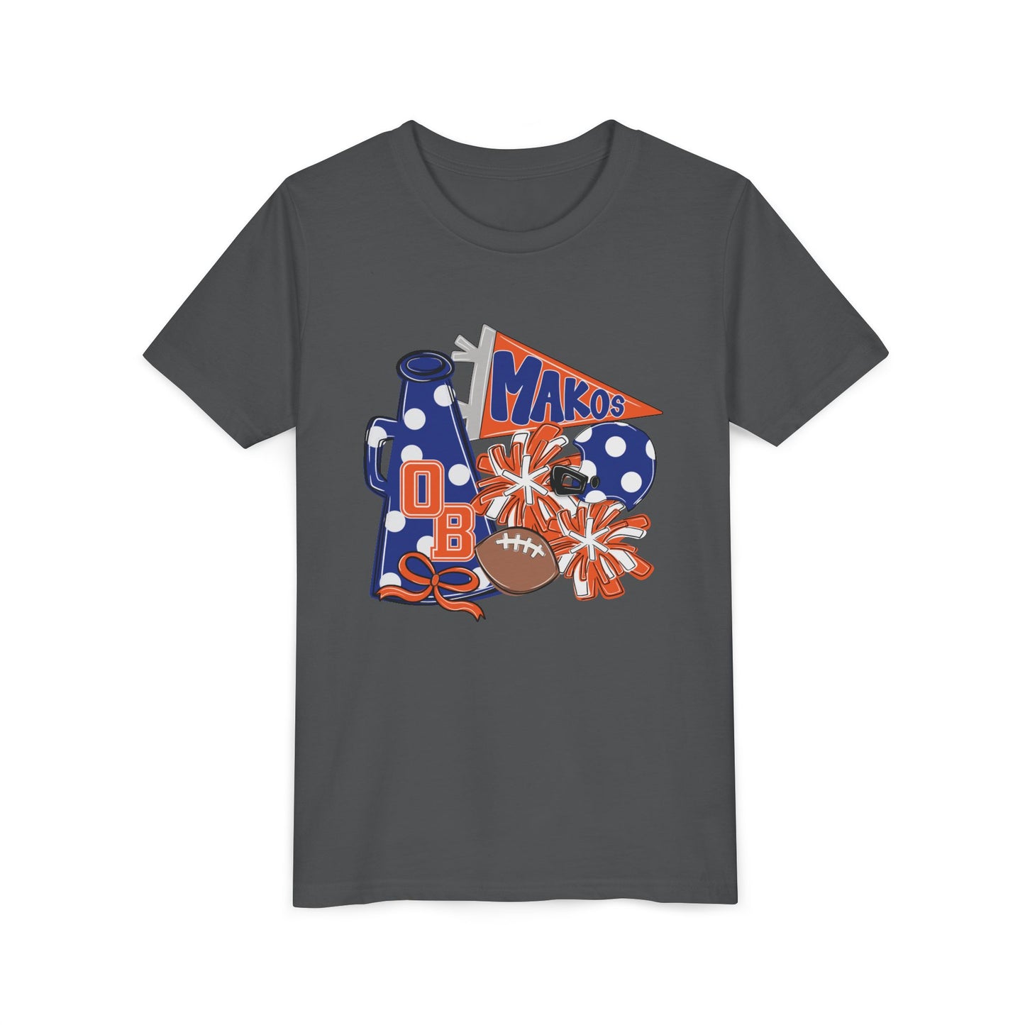 Youth Makos Football Spirit Tee