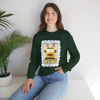 Christmas Bus Driver Sweatshirt - Gildan