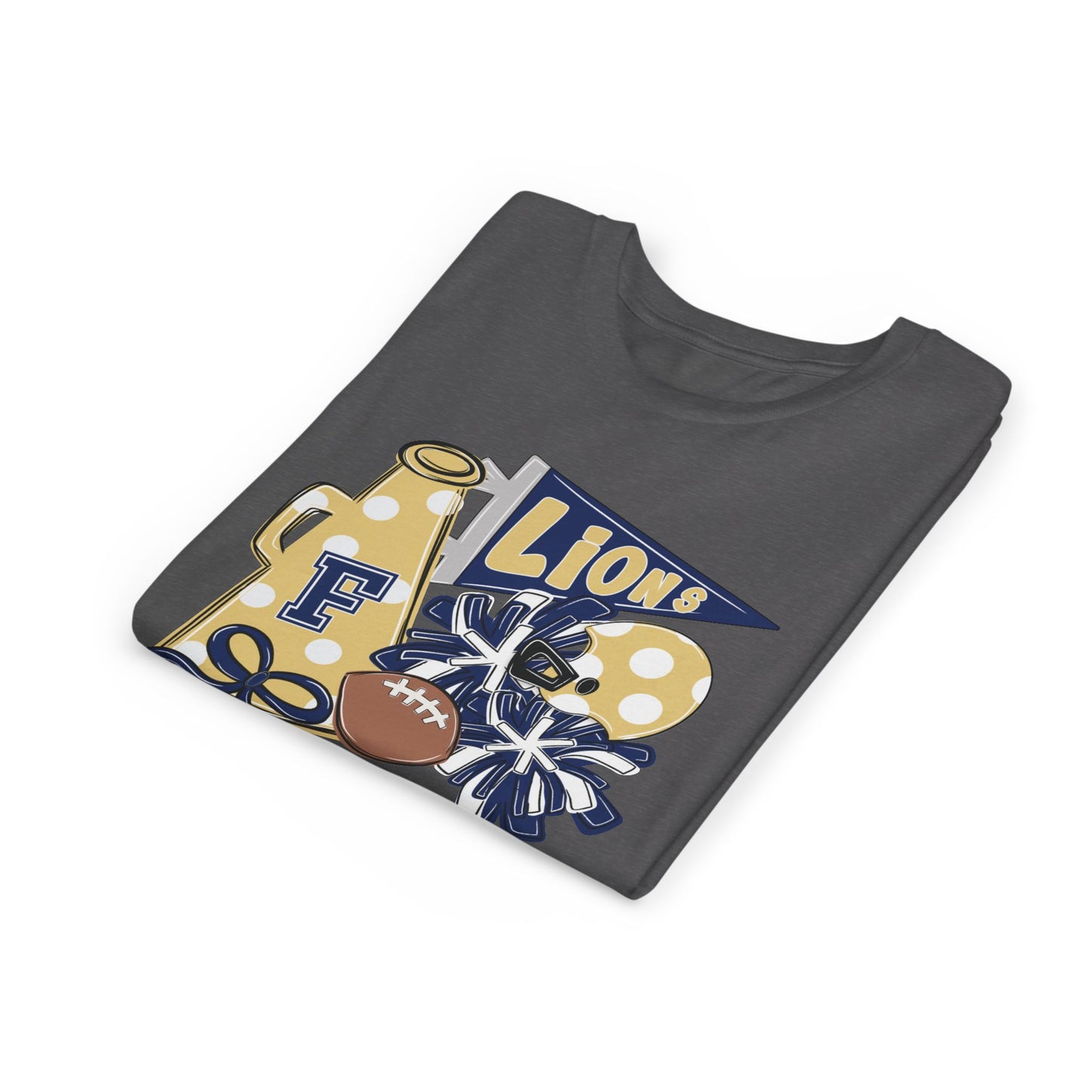 Youth Lions Spirit Football Tee