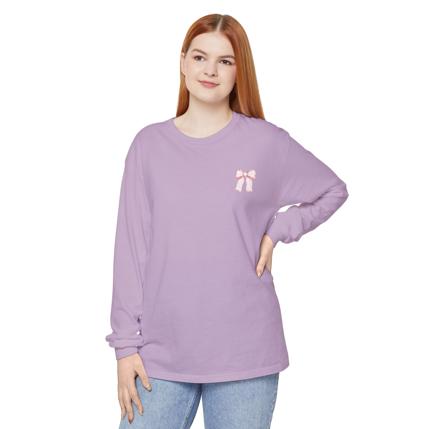 Holly Jolly Long Sleeve Tee - Comfort Colors