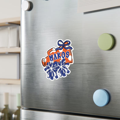Makos Cheerleading Vinyl Decals