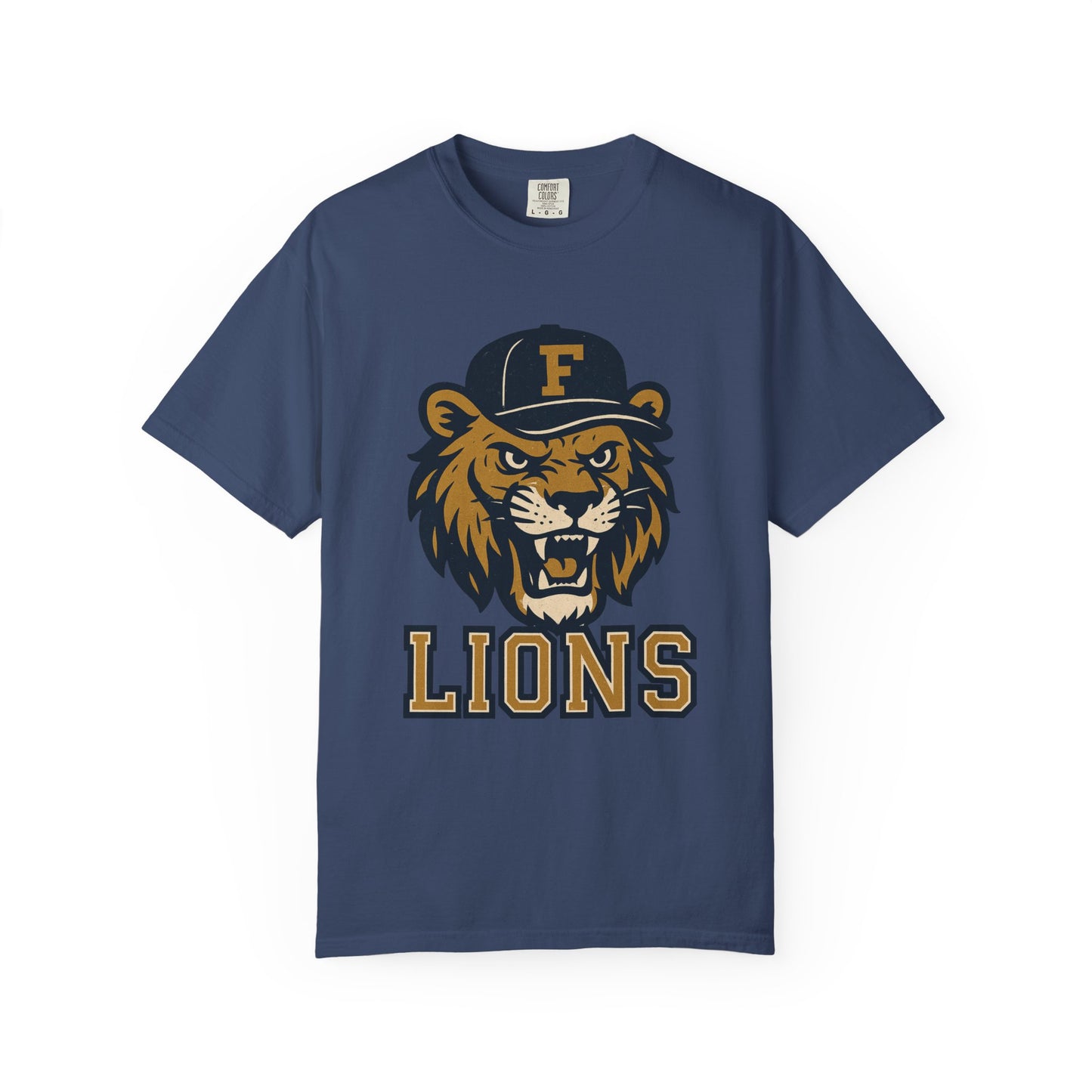 Adult Retro Roaring Lions T-Shirt - Comfort Colors