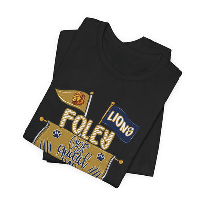 Adult Lions Color Guard Mom Tee - Bella Canvas
